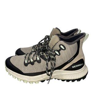 Merrell Bravada Womens waterproof mid Hiking boots J034234 Aluminum Black sz 9.5